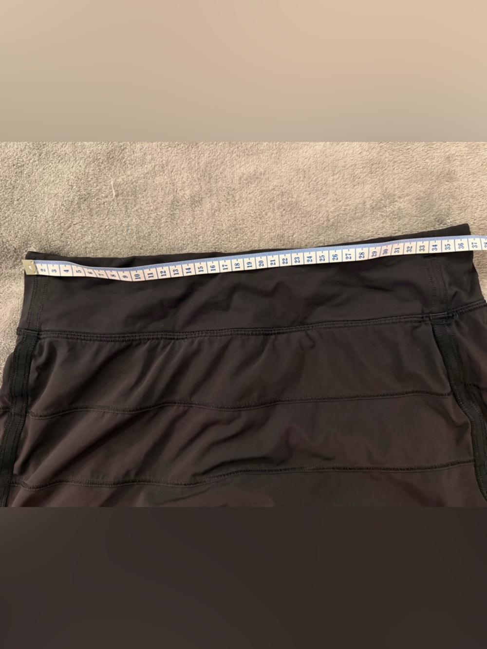 lululemon athletica Charcoal Gray Mini Skirt - Picture 6 of 7